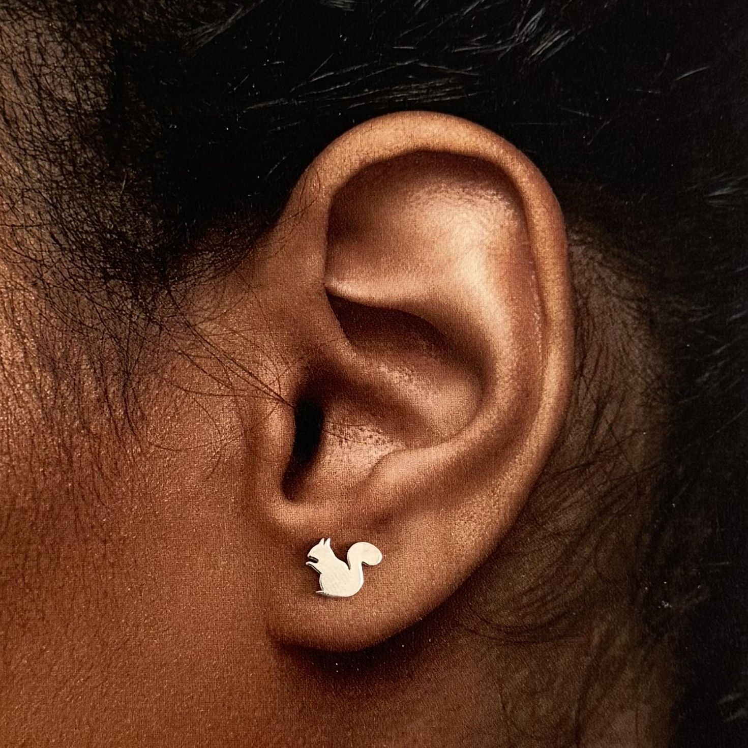 Squirrel Earrings