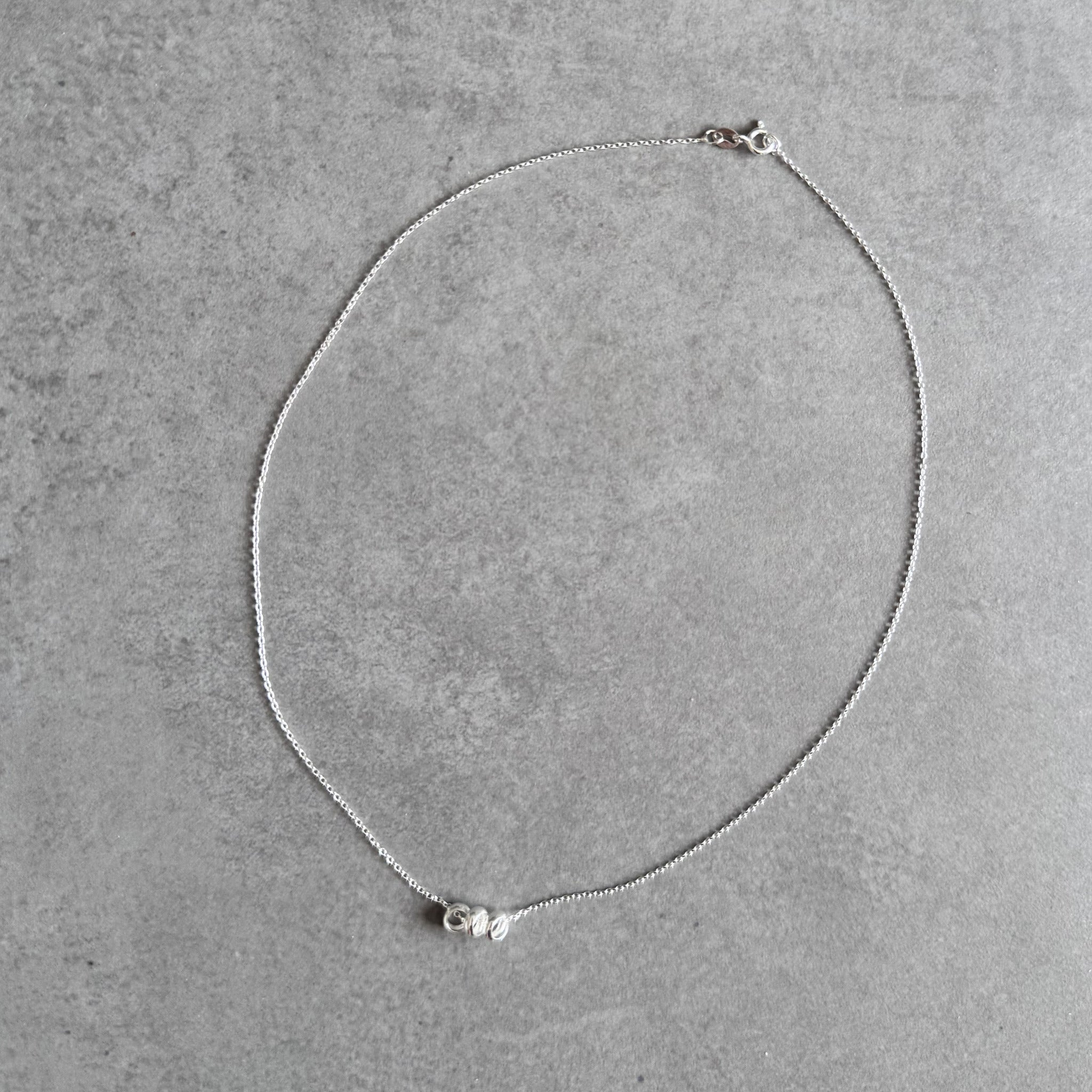 30th birthday necklace in sterling silver by By Wue