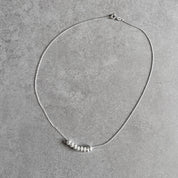 80th birthday necklace in sterling silver by By Wue