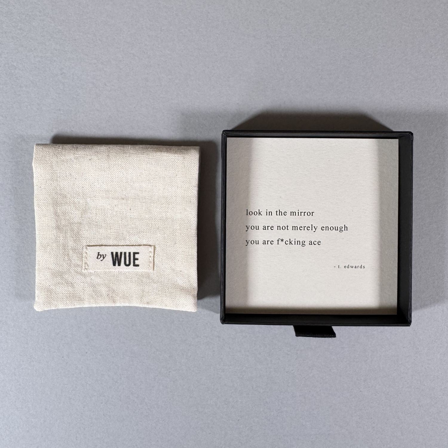 Ace of spades haiku poem card by By Wue
