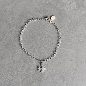 Airplane Bracelet in sterling silver