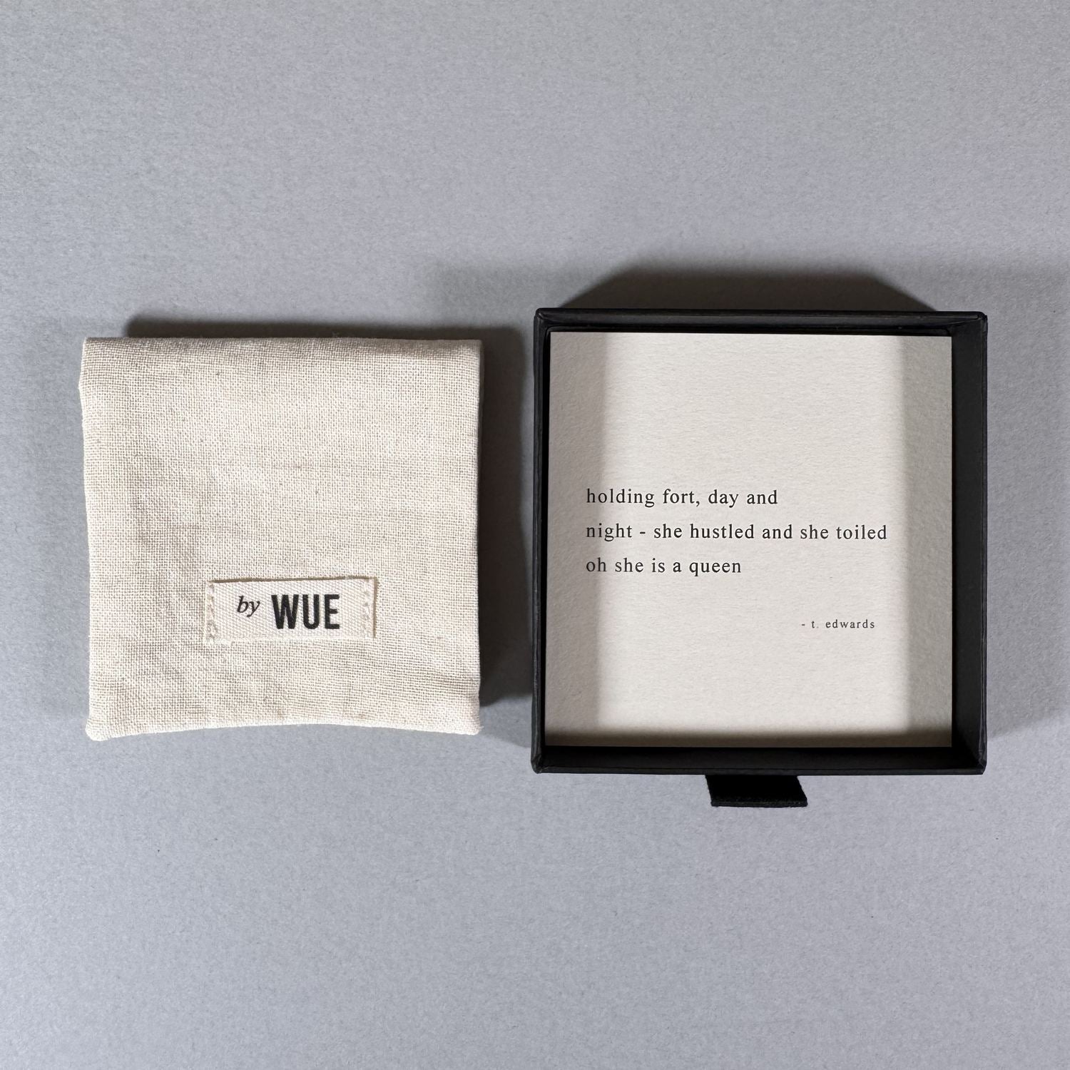 Bee haiku poem card by By Wue