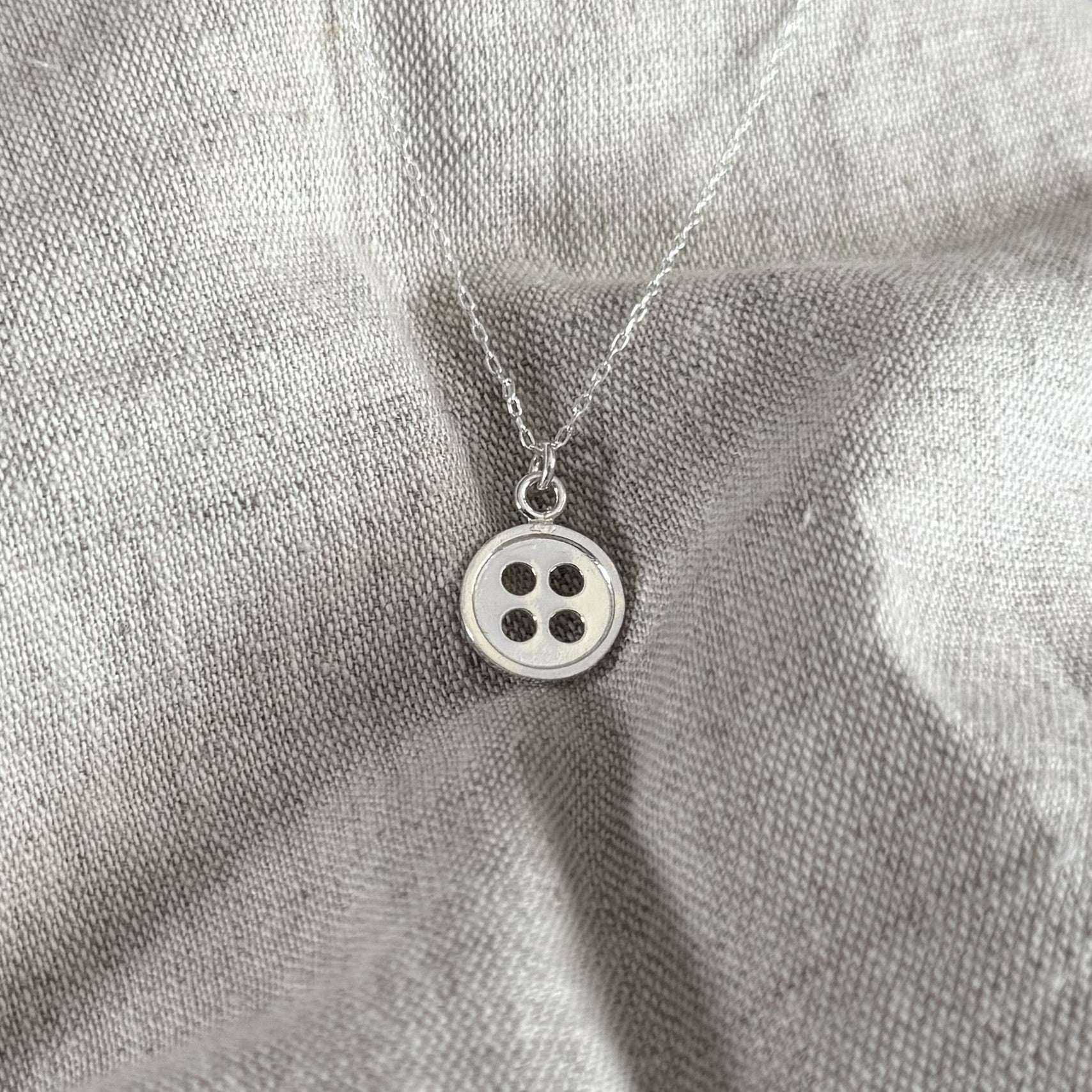 Button Necklace