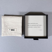 Christmas haiku poem card by By Wue
