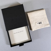 Custom message card in a By Wue gift box
