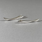 Fish Earrings in sterling silver