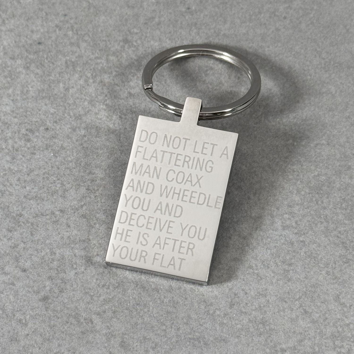 Flattering Keyring