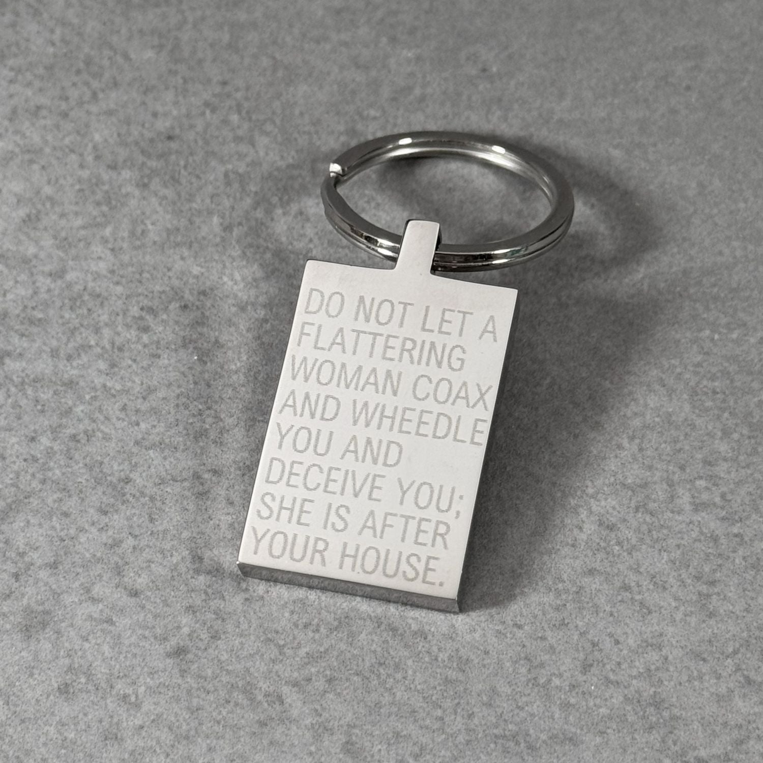 Flattering Keyring