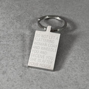 Flattering Keyring