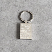 Flattering Keyring