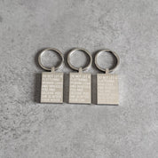 Flattering Keyring