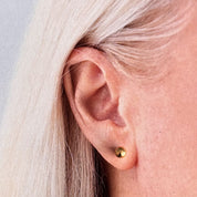 Gold Ball Earrings