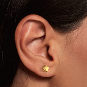 Gold Star Earrings