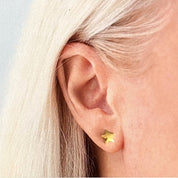 Gold Star Earrings