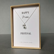 Origami Rabbit Necklace | Mid Autumn Festival