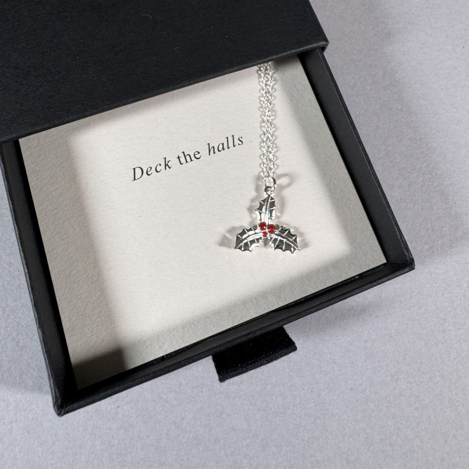 Holly Necklace in a By Wue gift box