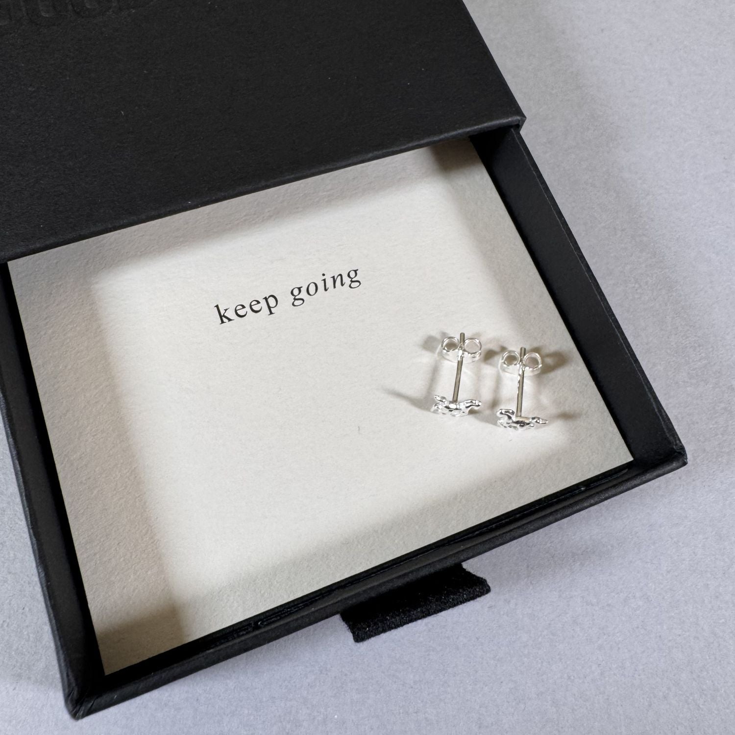 Horse Earrings in a By Wue gift box