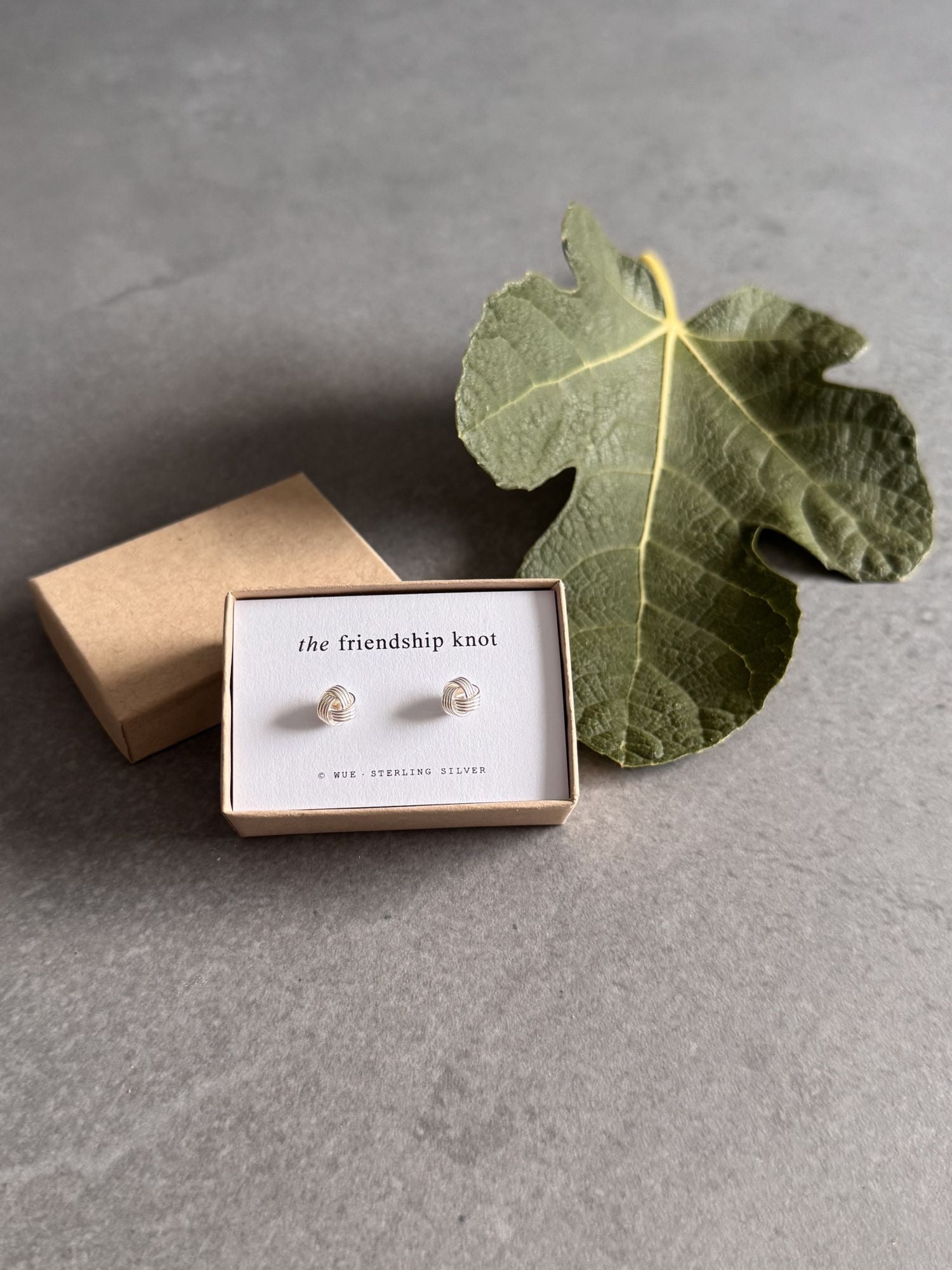 The Friendship Knot Earrings | Gift Boxed