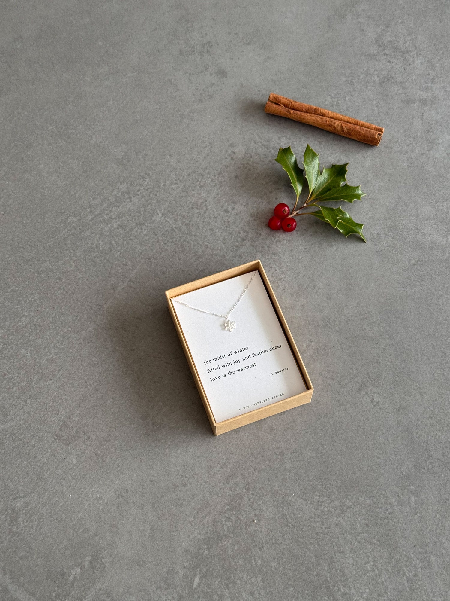 Snowflake Necklace