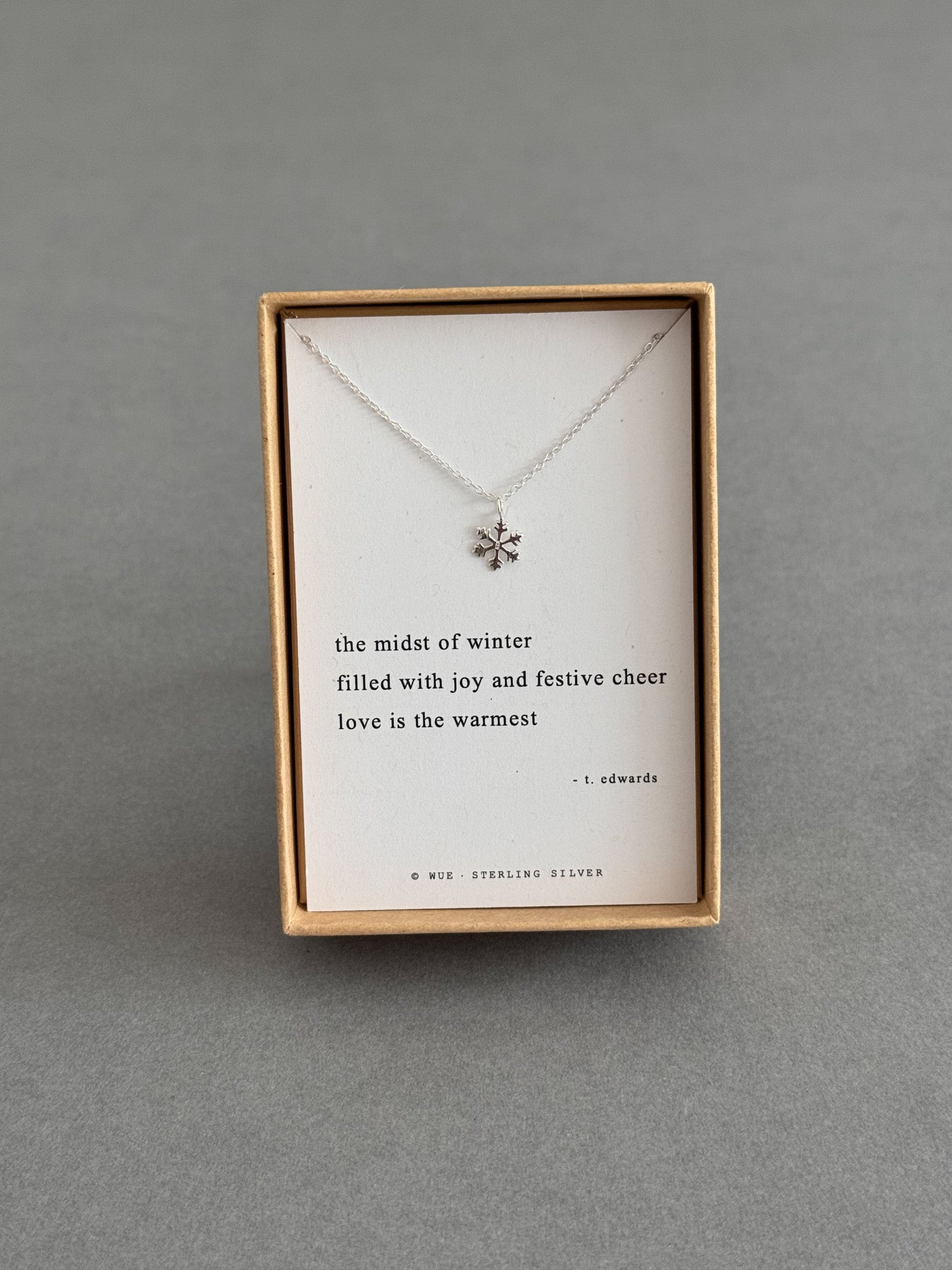 Snowflake Necklace