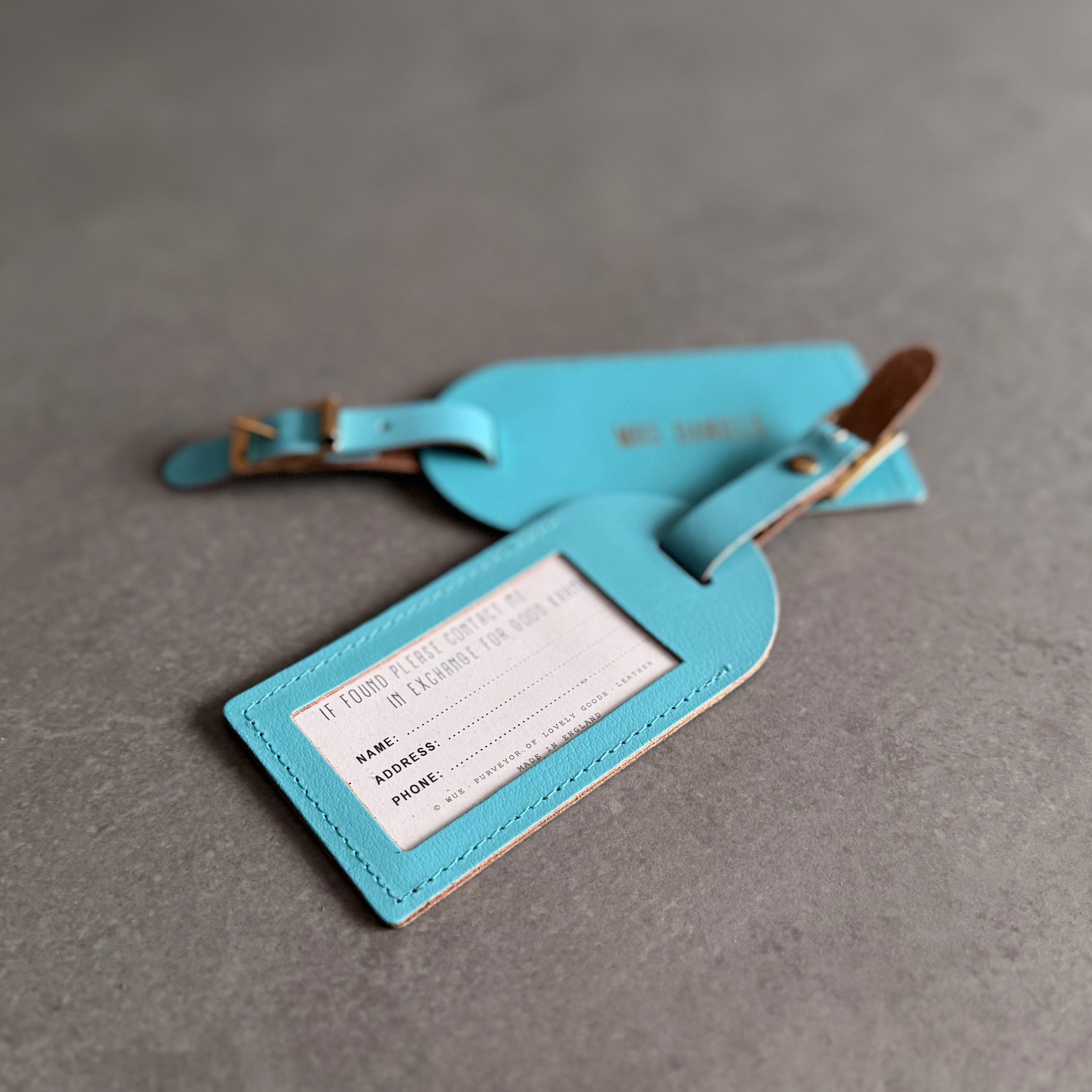 Something Blue Luggage Tag