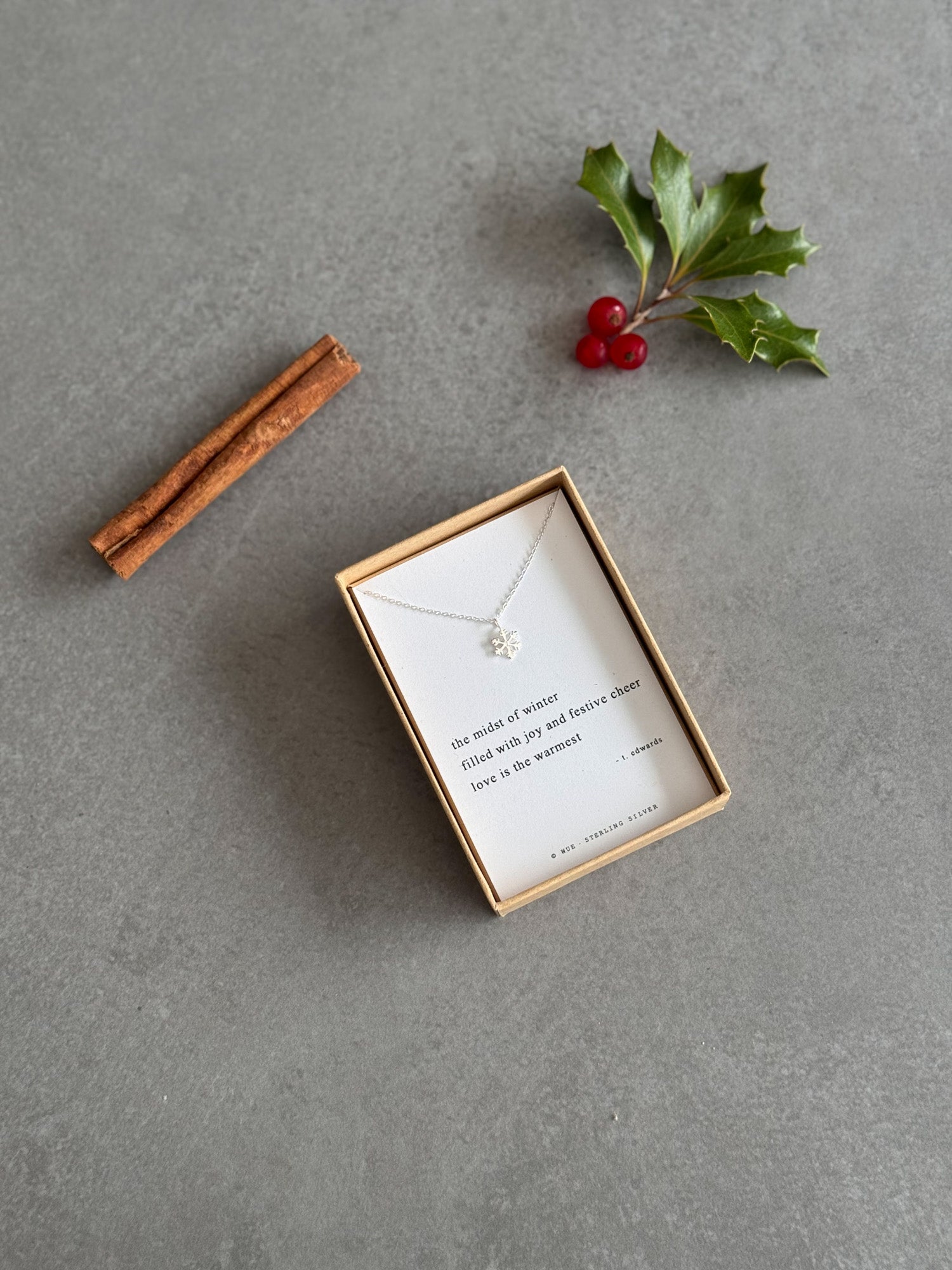 Snowflake Necklace