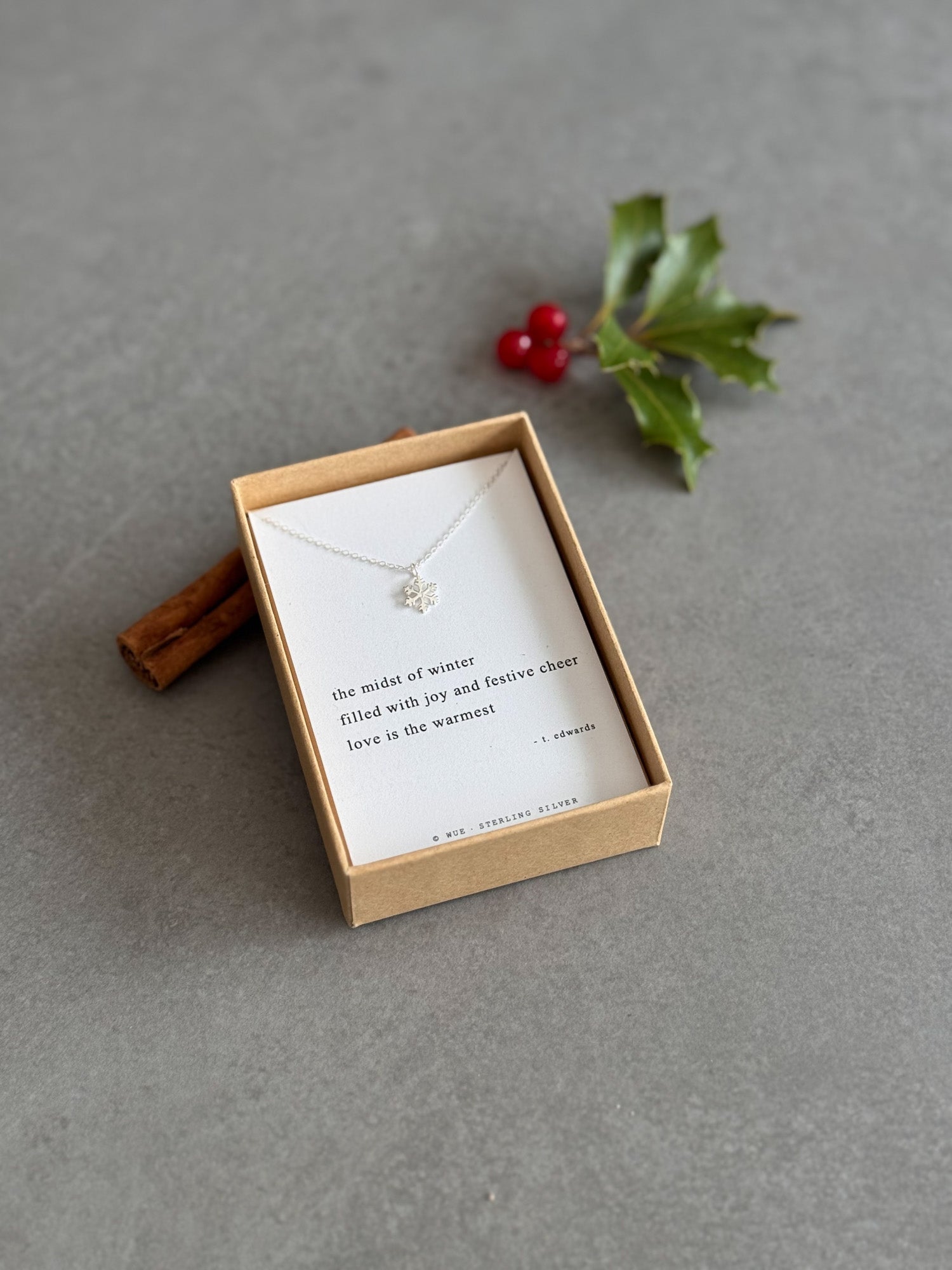 Snowflake Necklace