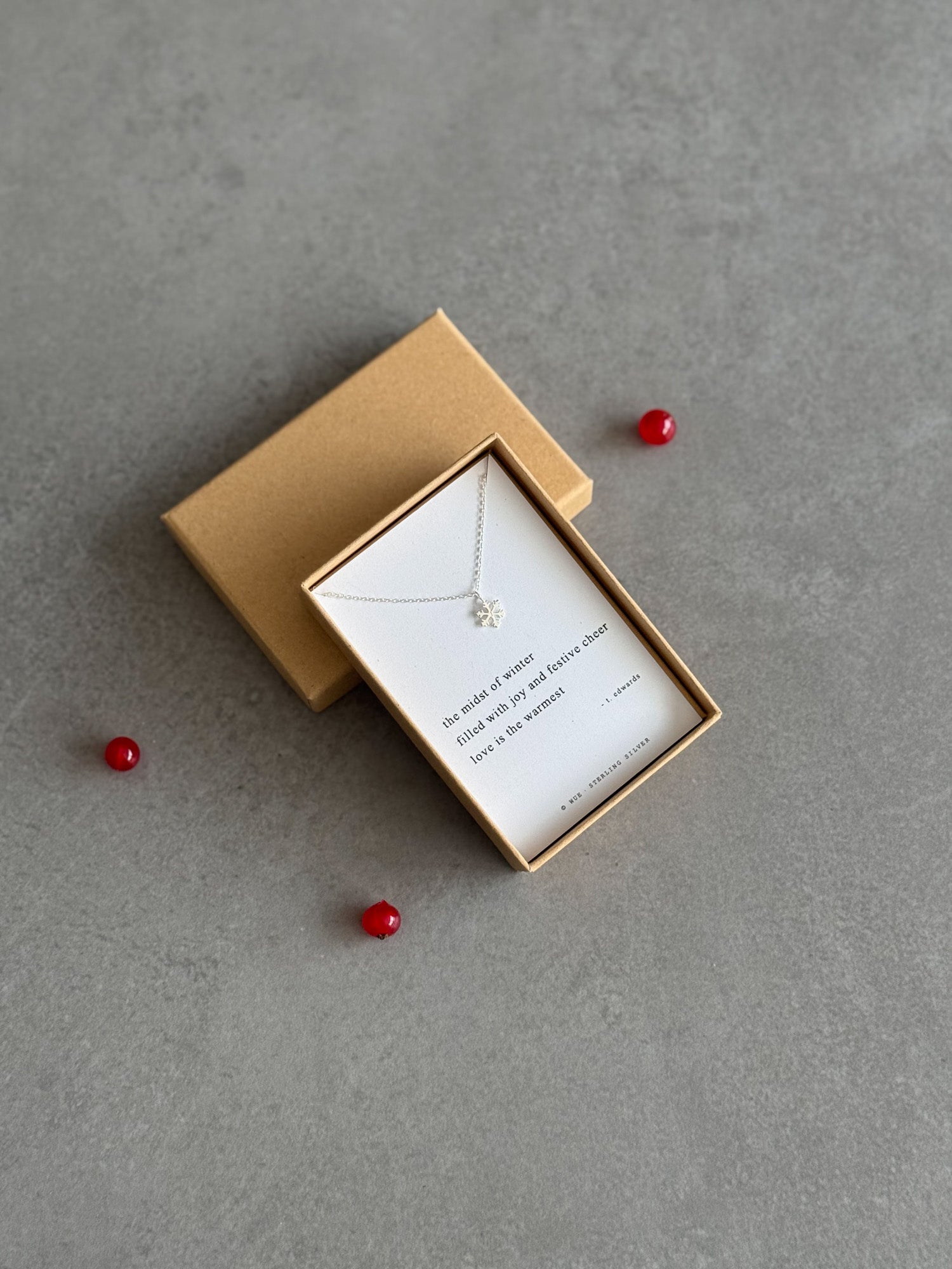 Snowflake Necklace