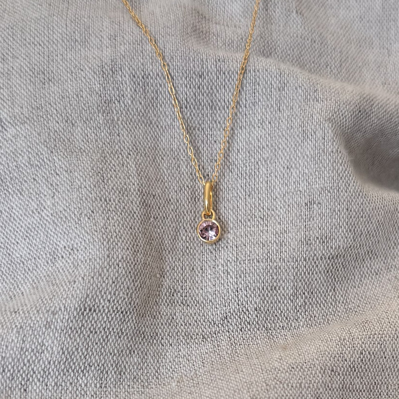 June Birthstone Necklace | Alexandrite