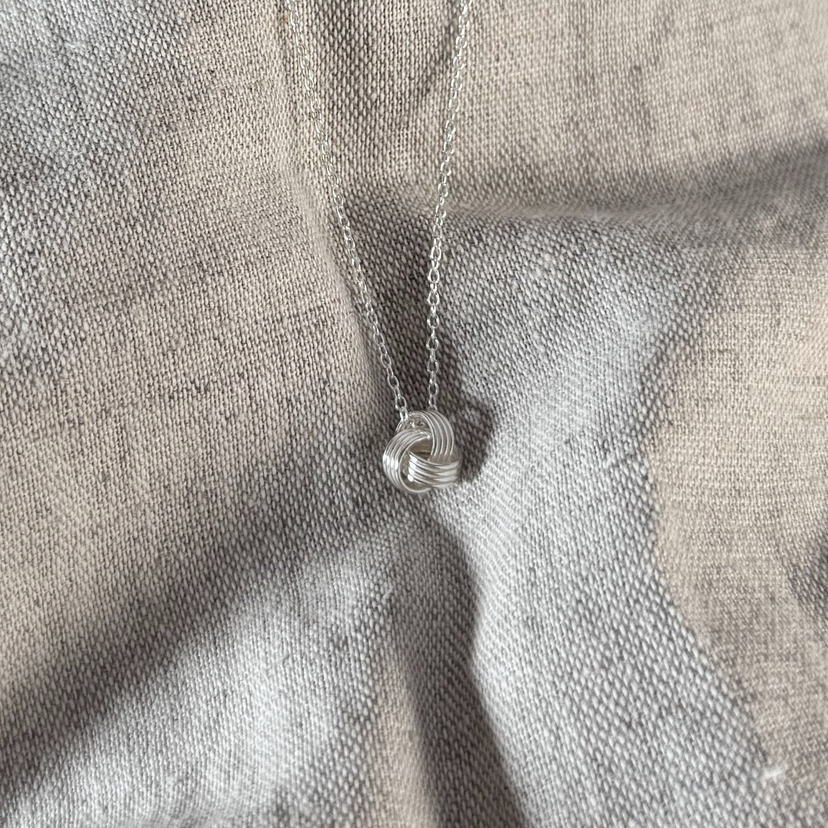 Bridesmaid Knot Necklace