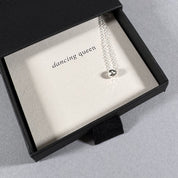 Mini Glitter Ball Necklace in a By Wue gift box