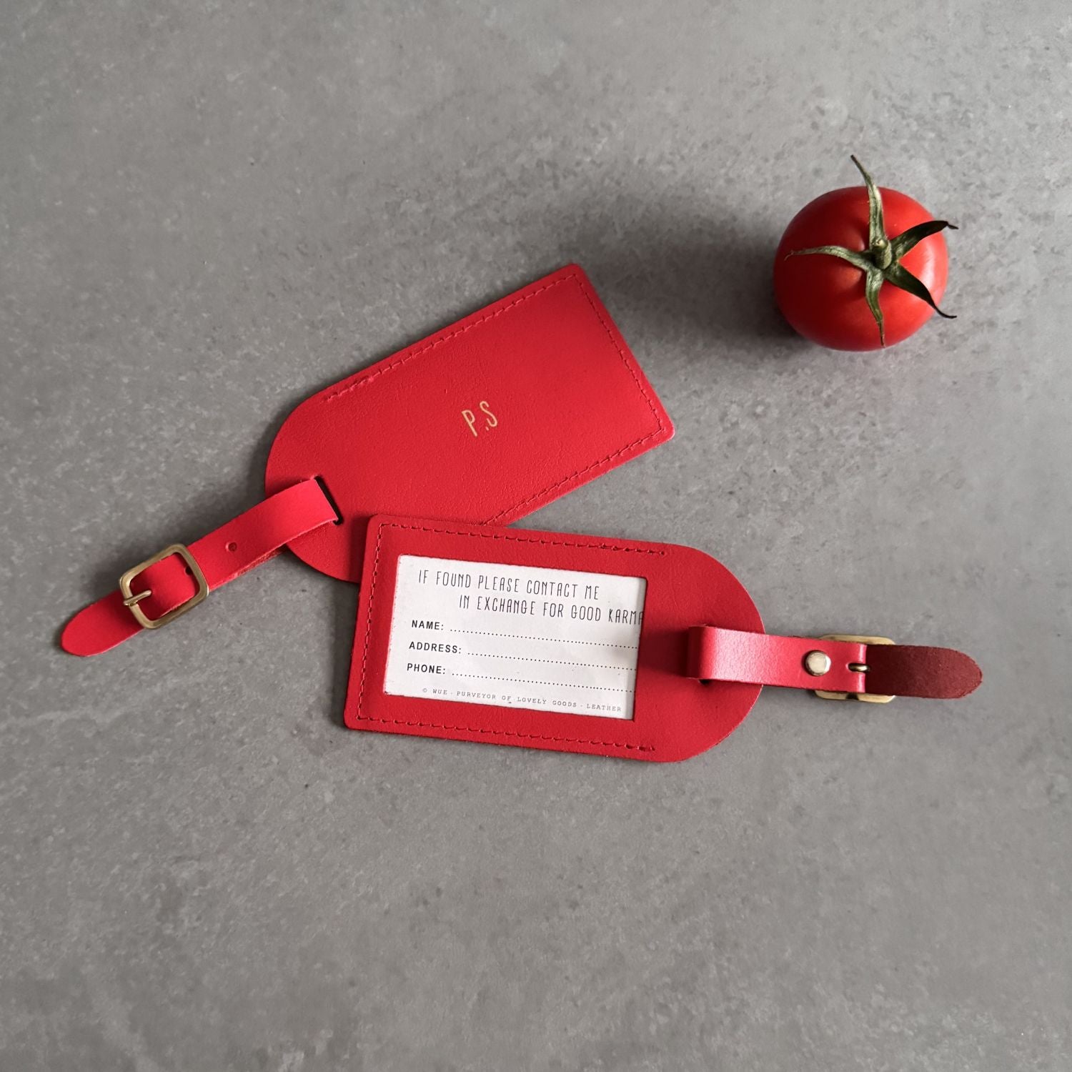 Monogram Luggage Tag