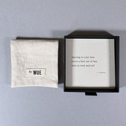 Music haiku poem card by By Wue