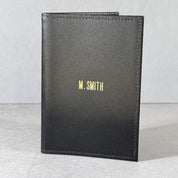 Personalised Passport Holder in leather
