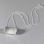 Pasta Necklace in sterling silver