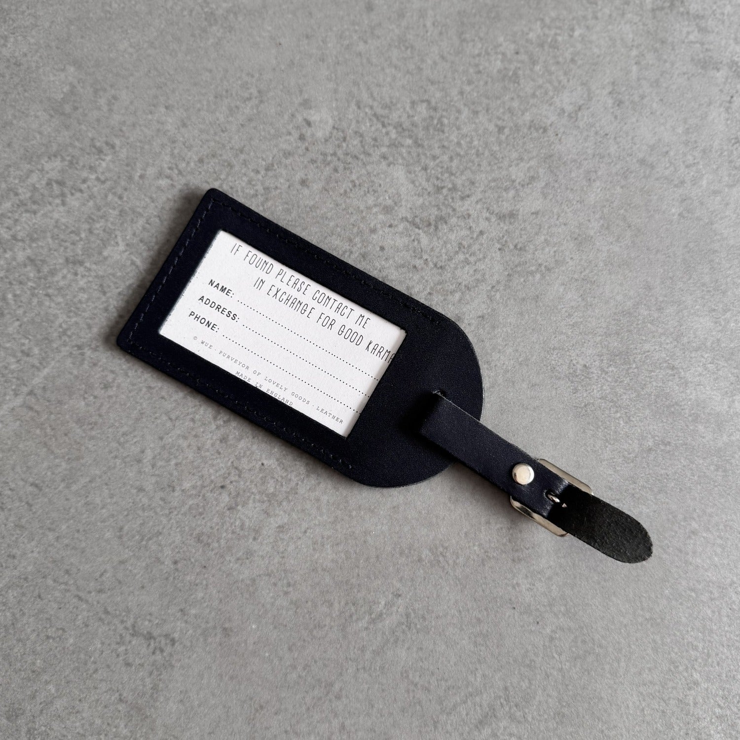 Personalised Luggage Tag