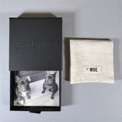 Your photo card with By Wue packaging
