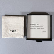 Rose haiku poem card by By Wue