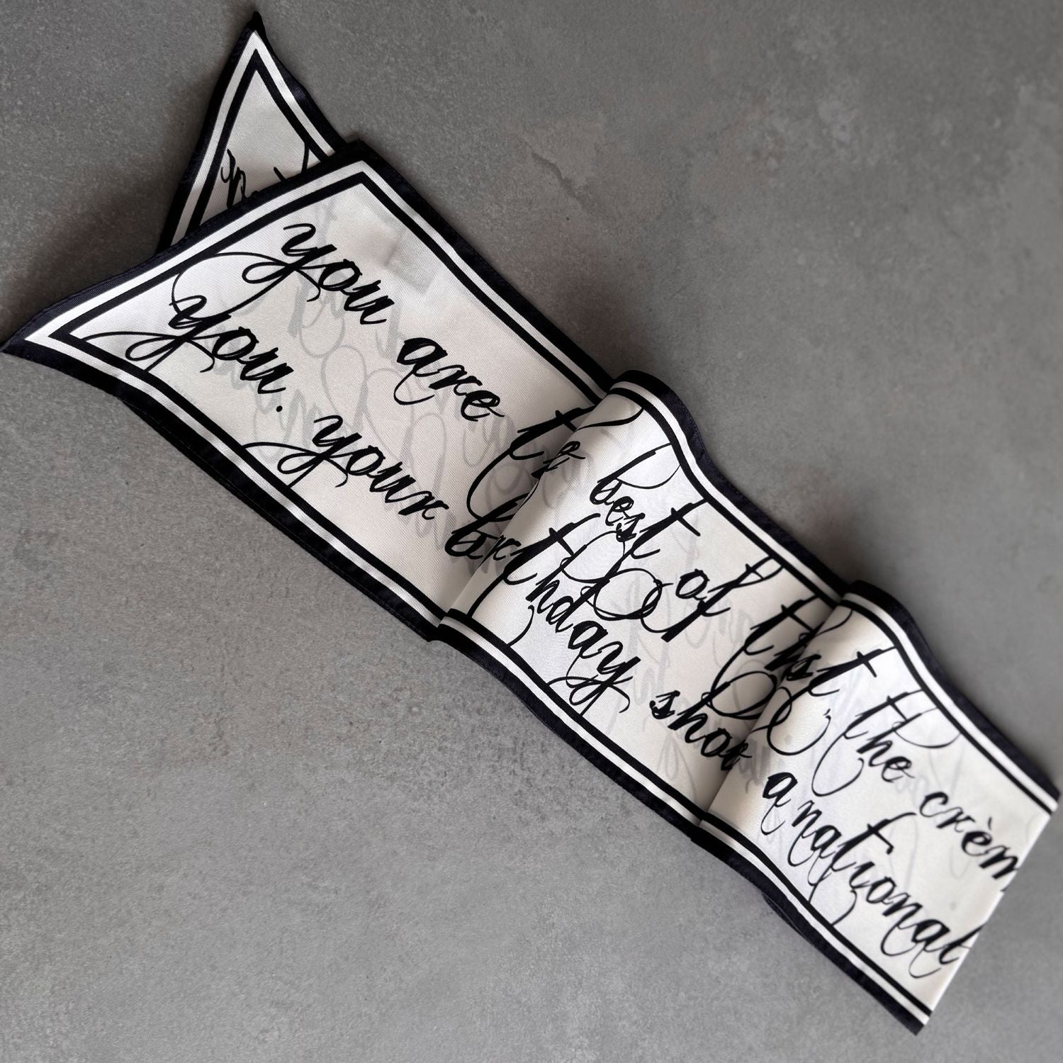 You Are The Best Silk Scarf