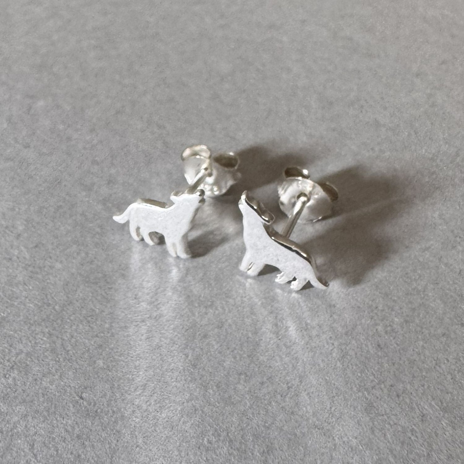 Wolf Earrings