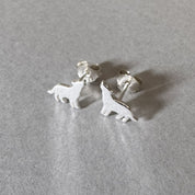 Wolf Earrings