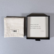 Star haiku poem card by By Wue