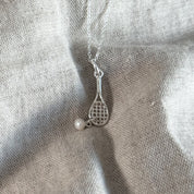 Tennis Racket Necklace