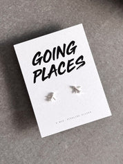 Bon Voyage - Airplane Earrings