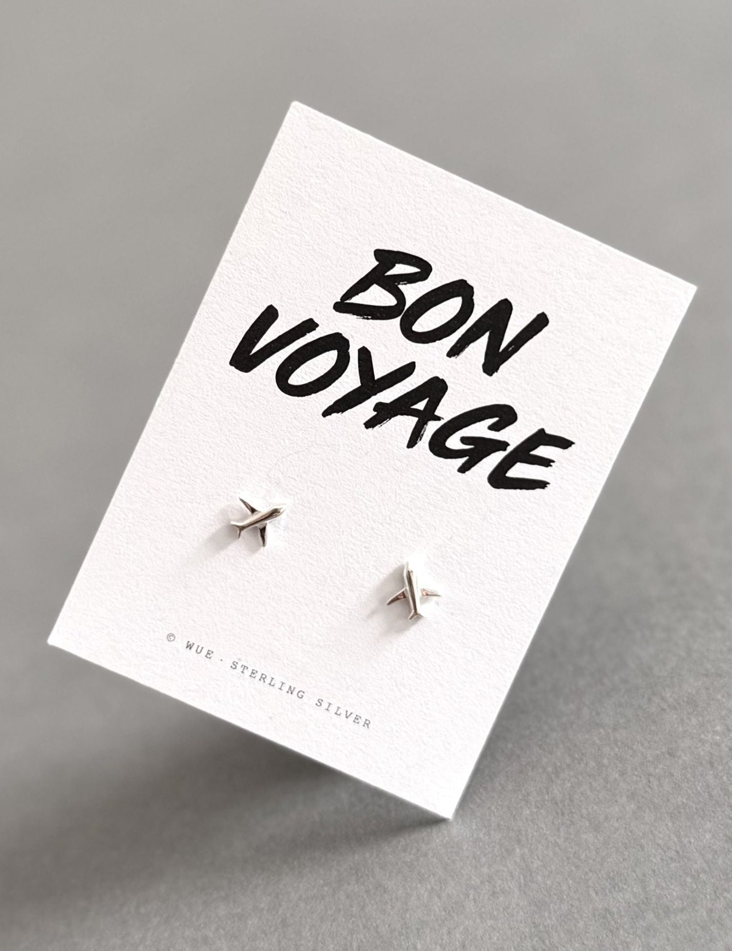 Bon Voyage - Airplane Earrings