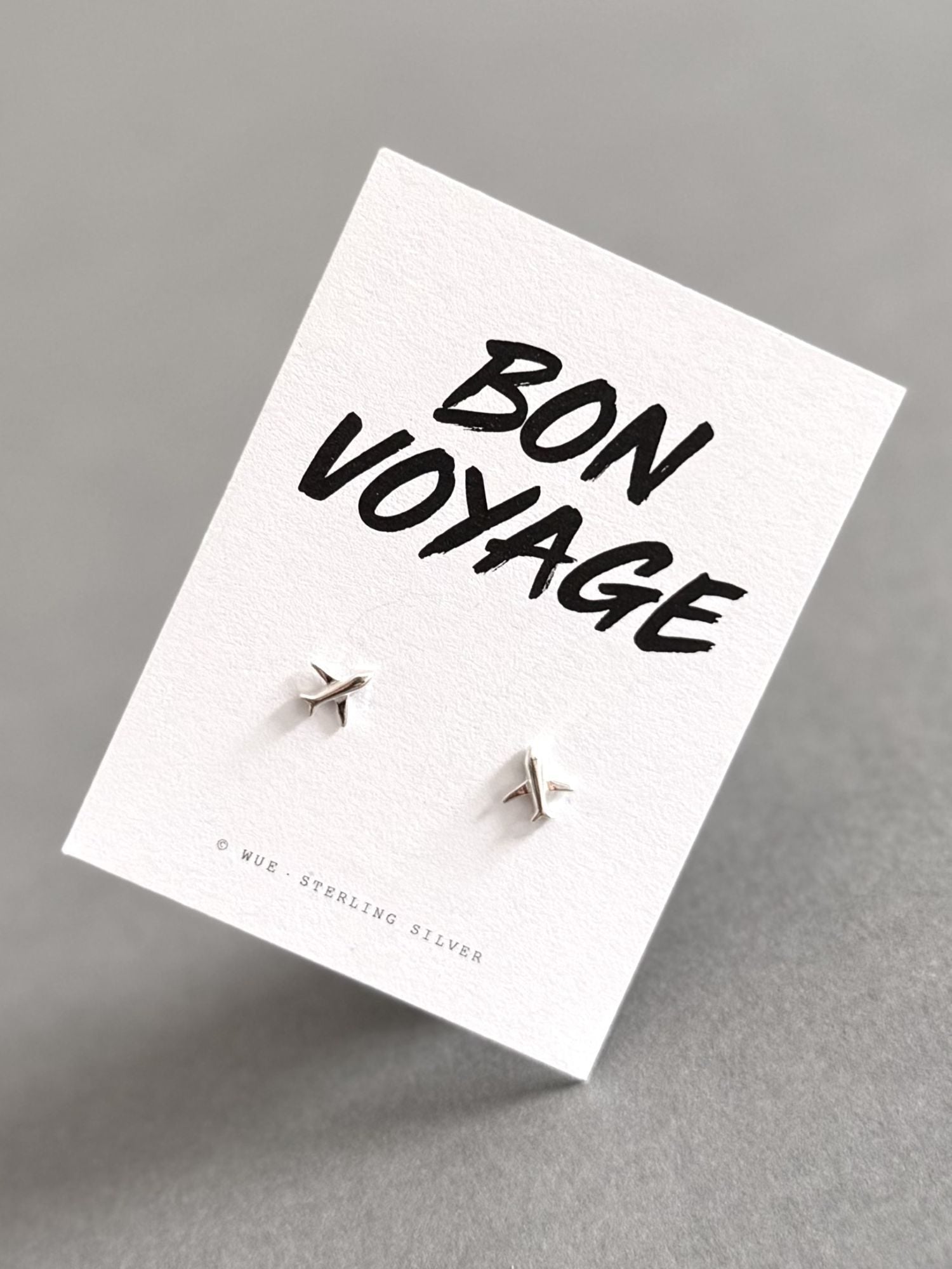 Bon Voyage - Airplane Earrings