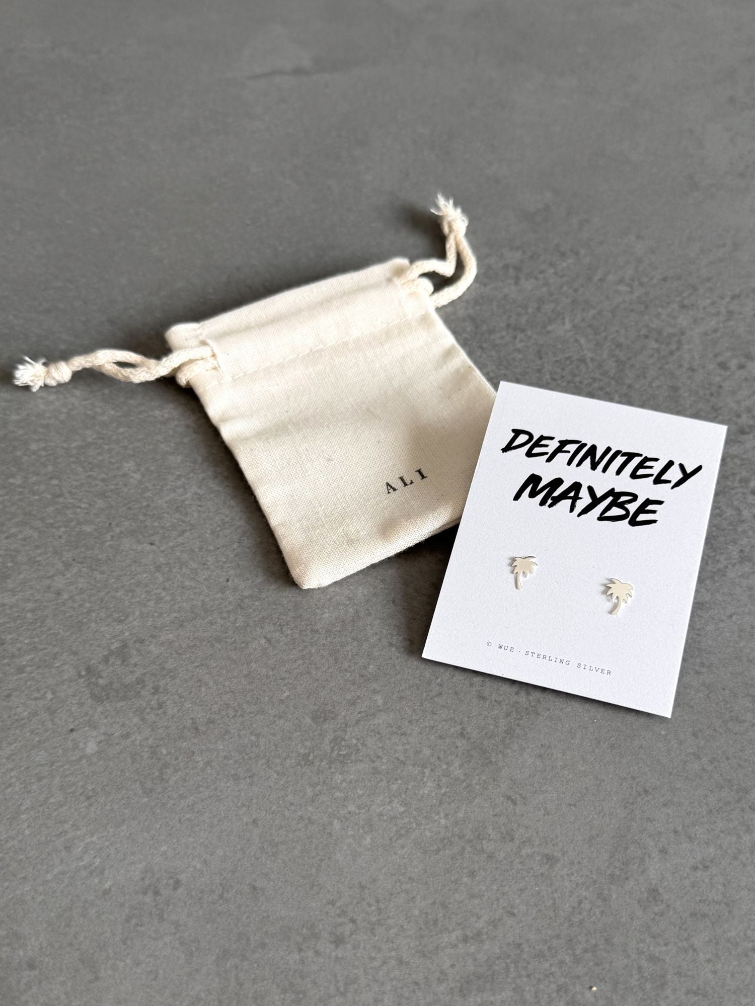 Definitely Maybe - Palm Tree Earrings
