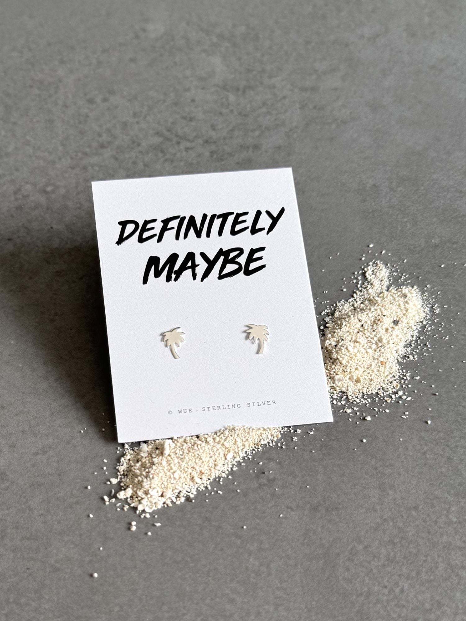 Definitely Maybe - Palm Tree Earrings