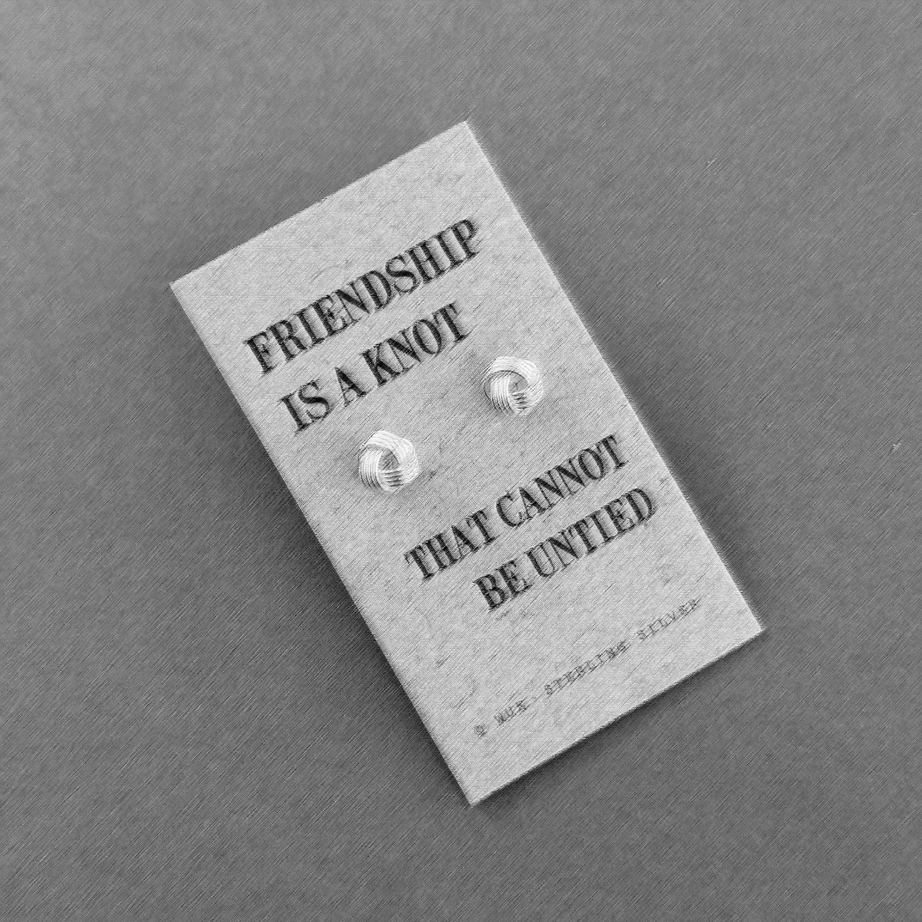 THE FRIENDSHIP KNOT